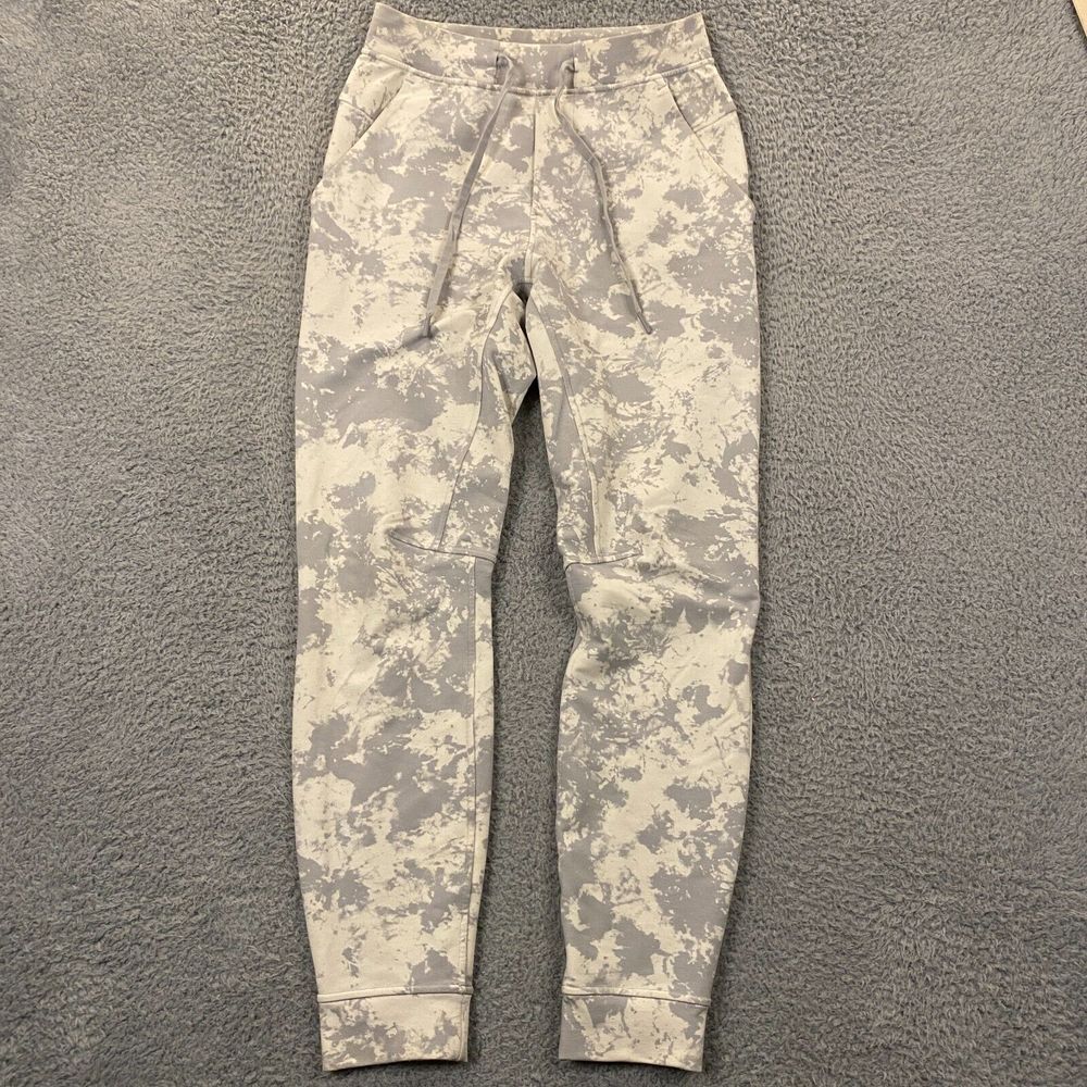 Lululemon City Sweat Jogger Spectral White Opal‎ Silver Drop Mens size XS M5AAWS